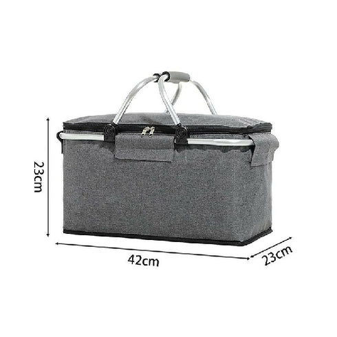Shopping Basket Foldable with Cooling Function