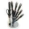 Marble Handle Non Stick Coating Chef's Knives Set
