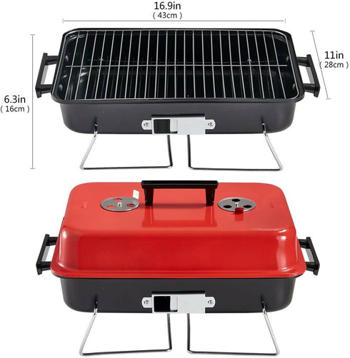 Portable Outdoor & Indoor Charcoal Grill