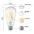 E27 LED Filament Bulb ST64 4W PACK OF 2