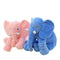 Pack Of 2 Blue And Pink Elephant
