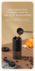 High Quality Manual Hand Coffee Bean Grinder with Adjustable Ce Hand Crank Coffee Grinder