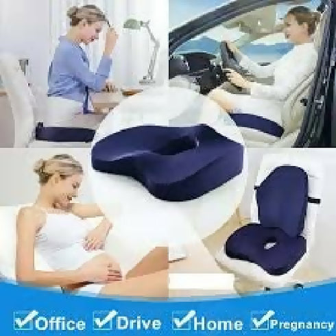 Office Butt Cushion 3D Air Layer Memory Foam Maternity Seat Cushion