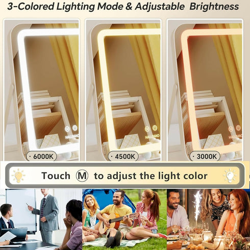 LED Lamp mirror