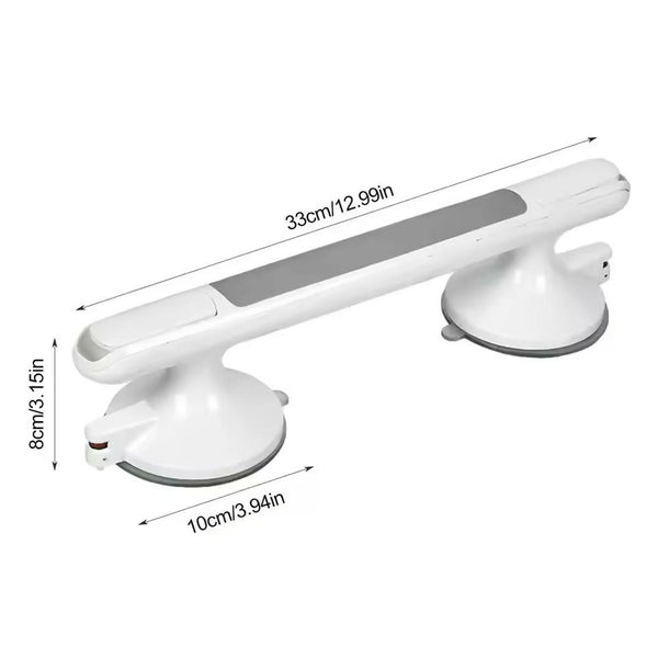 Strong Suction Grab Handrail Shower Safety Handrail For Bathroom