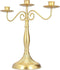 Gold Candle Holders 3 Arms