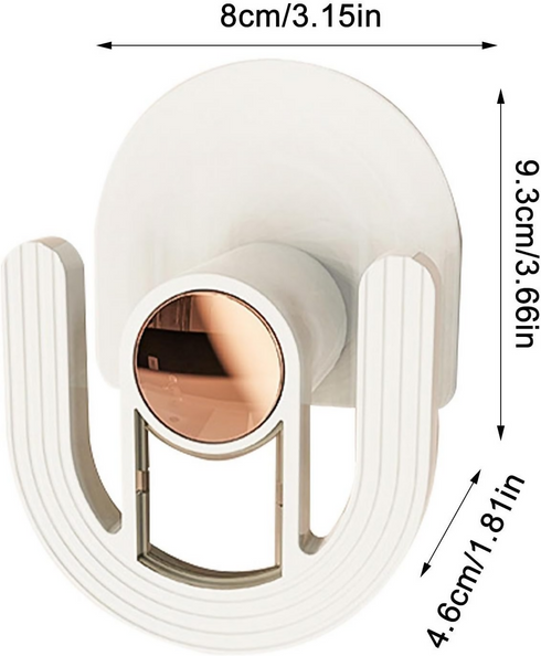 Bathroom Slipper Rack - white