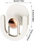 Bathroom Slipper Rack - white