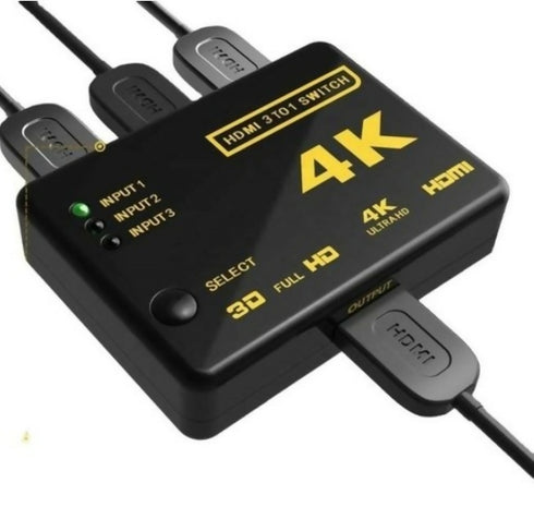 4K Ultra HD HDMI Switch With Remote