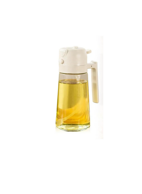 Multipurpose Oil Sprayer for Cooking - White