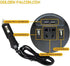 150W Car Inverter with AC, USB and Type-C Ports