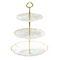Transparent Plastic Cake Stand