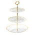 Transparent Plastic Cake Stand