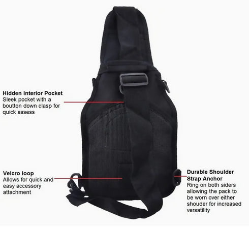 Tactical Shoulder Sling Bag