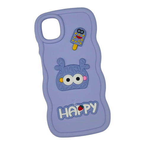 Cute 3D Cartoon Silicone Phone Case Cover Compatible with Samsung A04