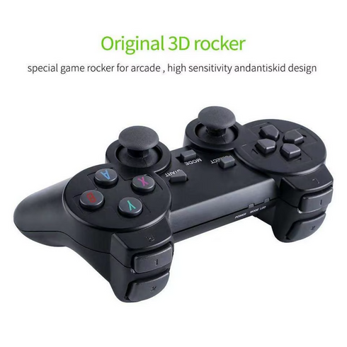 64GB 20000 Gamestick Retro Mini Game Console 4K hd M8 Game Stick with 2.4g Wireless Controller