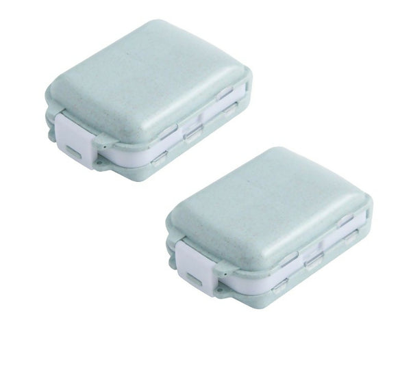 Pill Organizer Box - Blue