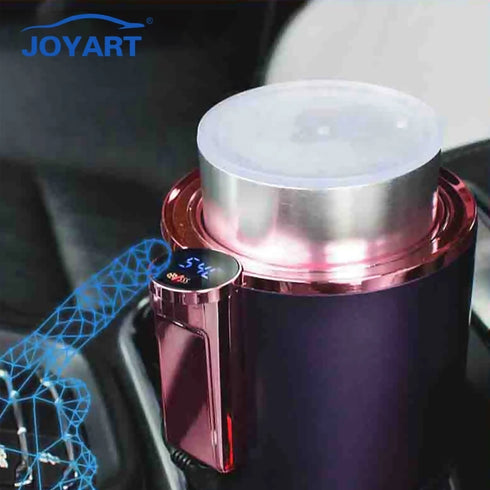 Portable Warmer and Cooler Smart Car Cup 12V Electric Mini Fridge Cup for Car and Home Use