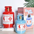 Gas Tank Gas Cylinder Shape Money Piggy Bank Savings for Kids - Red