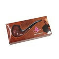 Portable Wooden Tobacco Pipe with Rubber Ring