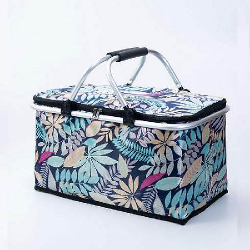 Collapsible Large Lunch Box Soft Tote Cooler Bag.