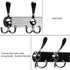 Wall Hook Rack for Coats, Hats, Bags, Towels, Stainless Steel