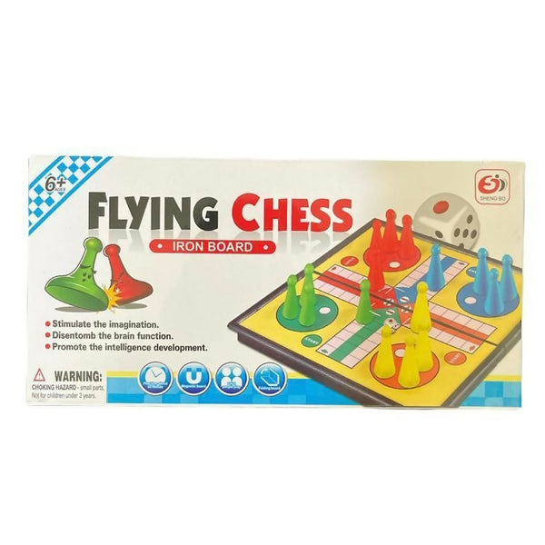 Flying Chess Iron Board Game For Kids 6+