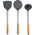 Beech Long Handle Silicone Spoon