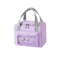 Purple-Elegant Lunch Box Bag