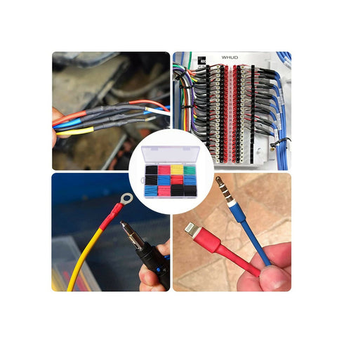 10Pcs Heat Shrink Tubing 10mm x 12cm