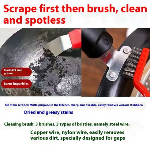 Kitchen cleaning set