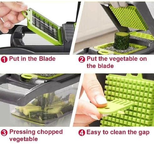 14-in-1 Multifunction Vegetable Cutter