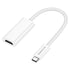 Adapter Borofone DH11 Type-C to HDTV female, 15 cm, White
