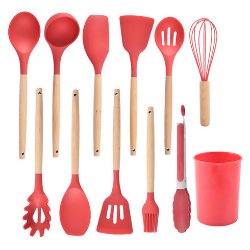 silicone utensil set