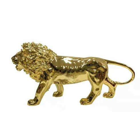 Large Resin Lion Sculpture Statue