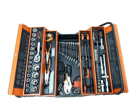 Portable Cantilever Folding Toolbox Kit