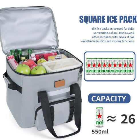 Portable Insulated Tote Lunch Bag