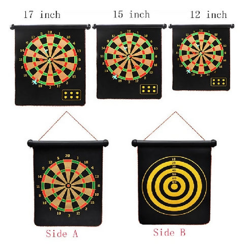 Magnetic Dart Board Set Double-sided.