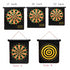 Magnetic Dart Board Set Double-sided.