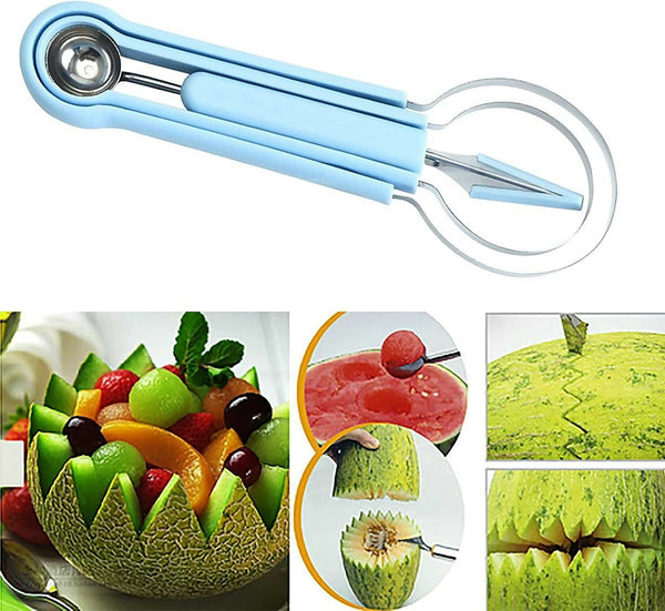 Stainless Dig Fruit Kit - Blue