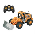 RC Bulldozer With Lights & Smoke Function - Remote Control Toy Vehicle