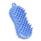 massage bath shampoo brush-blue