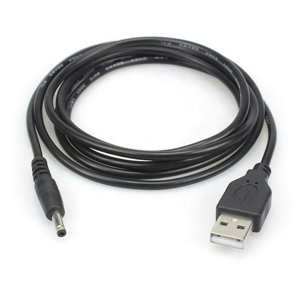 USB A to 4.0mm x 1.7mm DC 5V Power Cable, DC Power Plug Cable 1m