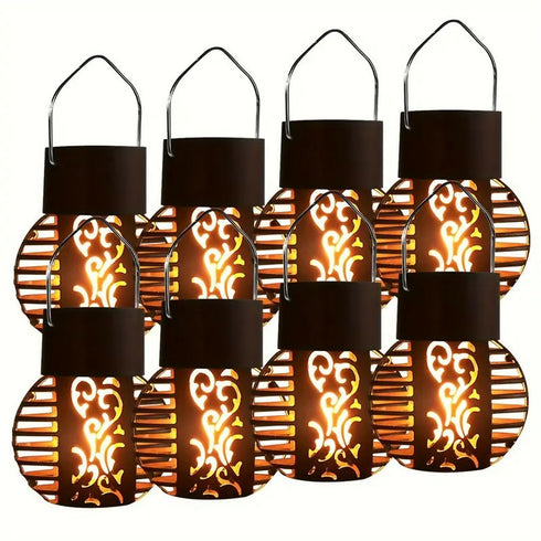 10 solar hanging chandeliers