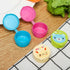 4Pcs Portable Mini Condiment Box for Kids Squeeze Bottle