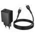 Hoco Fast Charger With Type-C To Lightning Cable