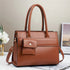 Pu Waterproof Shoulder Bag Luxury Women Handbag.