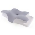 Contoured Memory Foam Pillow for Neck and Shoulder Pain Relief Pillow - Grey
