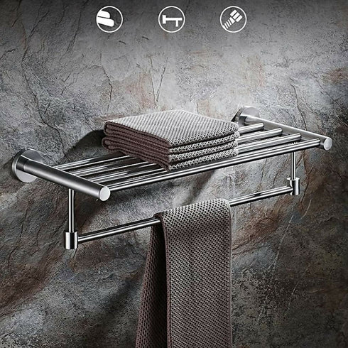 Stainless Steel Towel Rack Wall Mounted