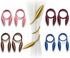 2 Pack Curtain Tiebacks -Gold